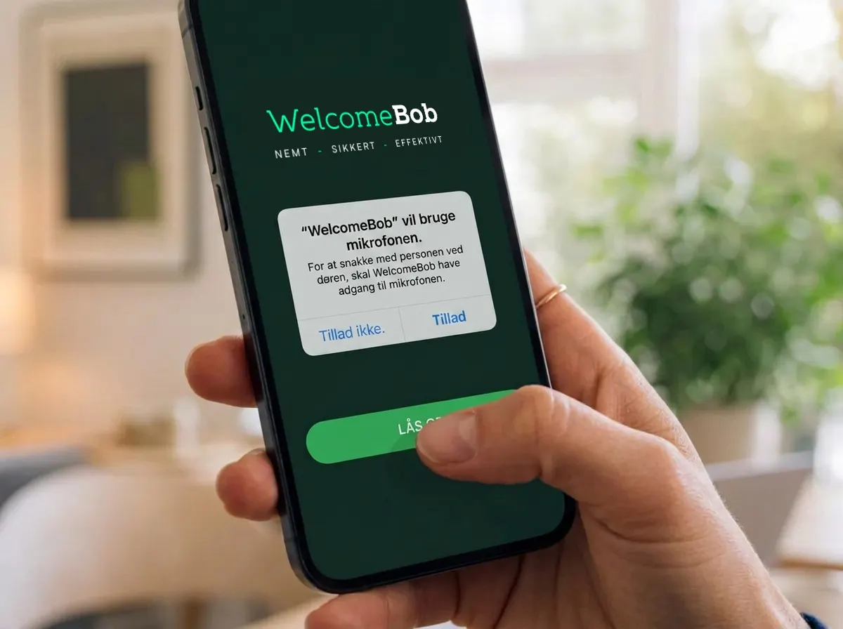 Giv appen de nødvendige tilladelser