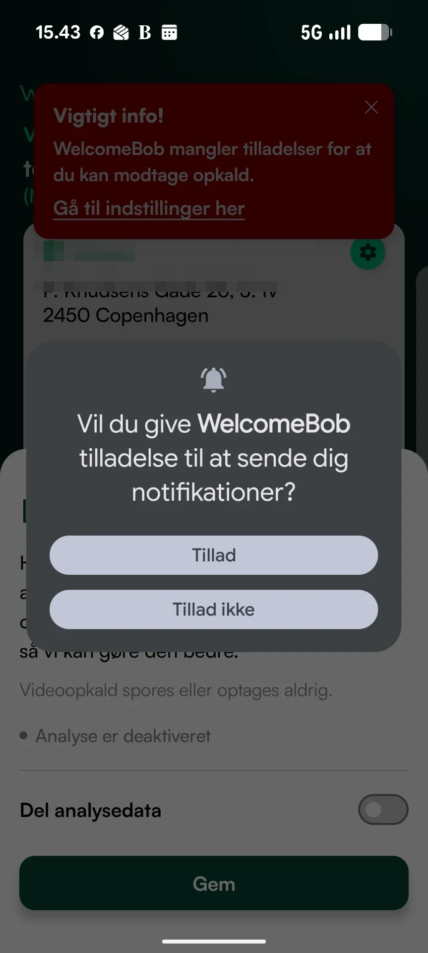 Tillad notifikationer